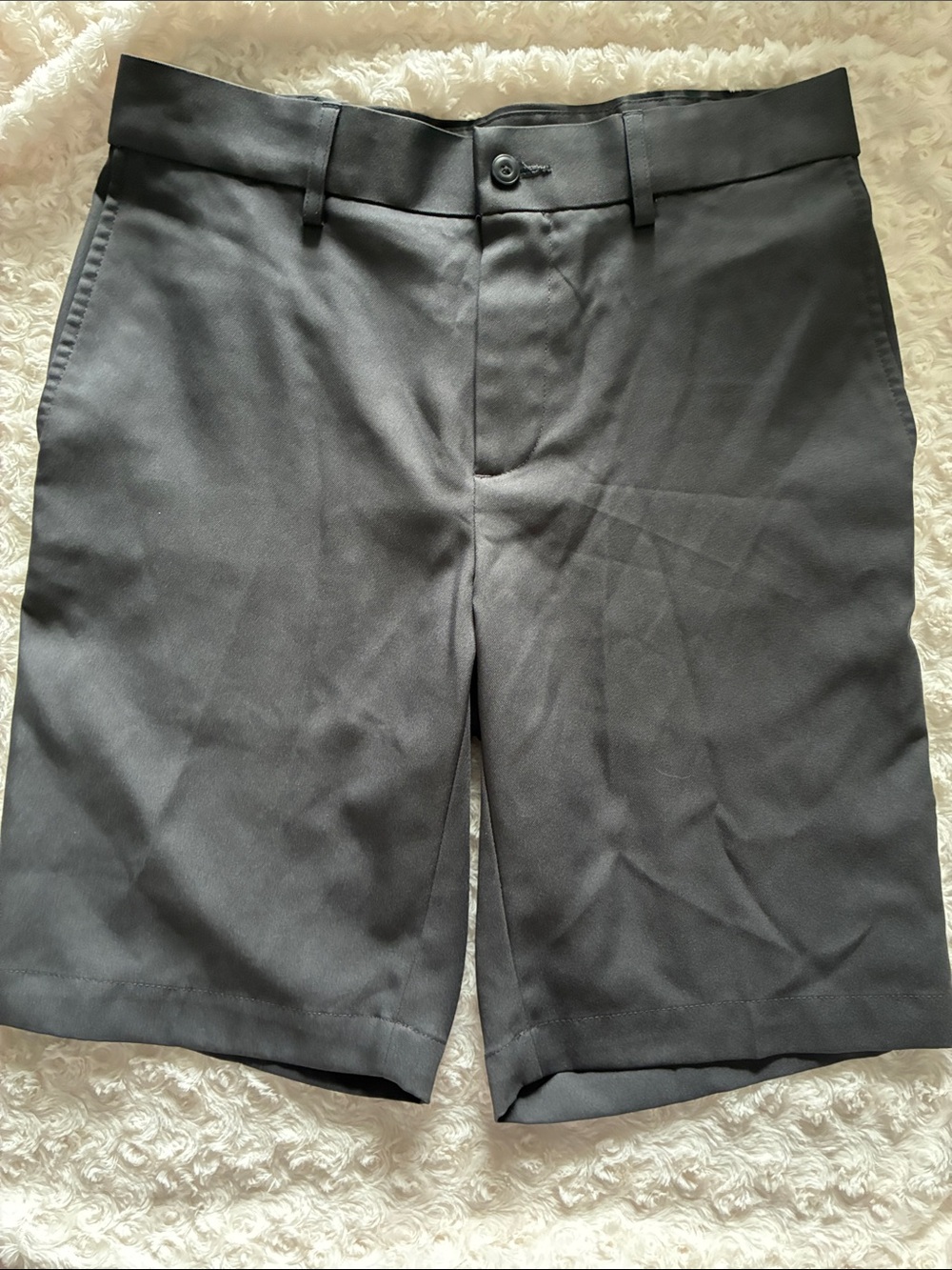 Men's Gray Tailored Shorts